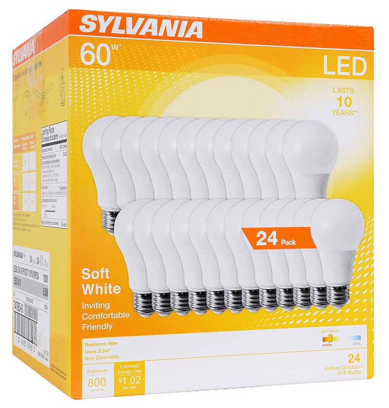 white bulbs