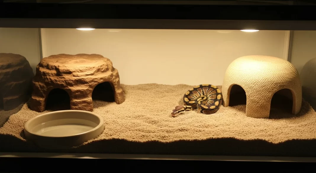 Ball Python Enclosure Setup: Tank Size, Layout, and Essential Equipment