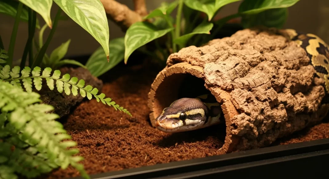 Ball Python Hides and Enrichment: Building a Stimulating Enclosure