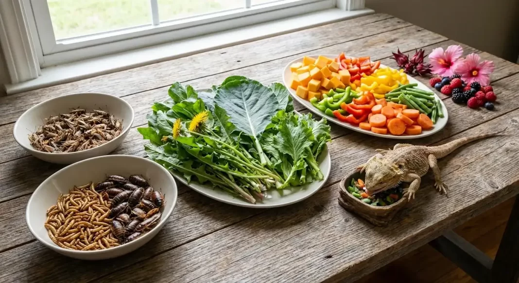 What Do Bearded Dragons Eat? Safe Insects, Vegetables & Fruits Listed