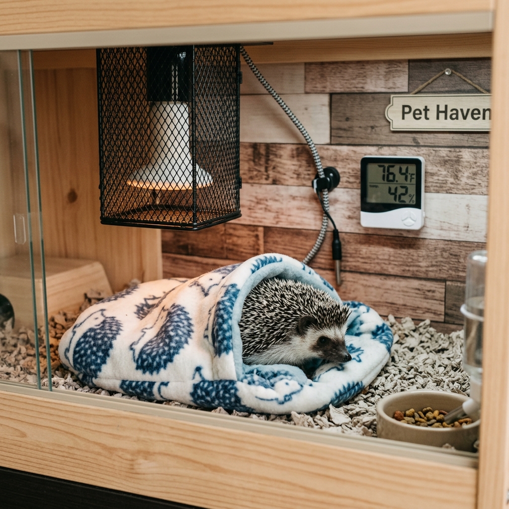 Hedgehog Temperature Requirements: Safe Range, Heating Hardware, and Seasonal Prevention
