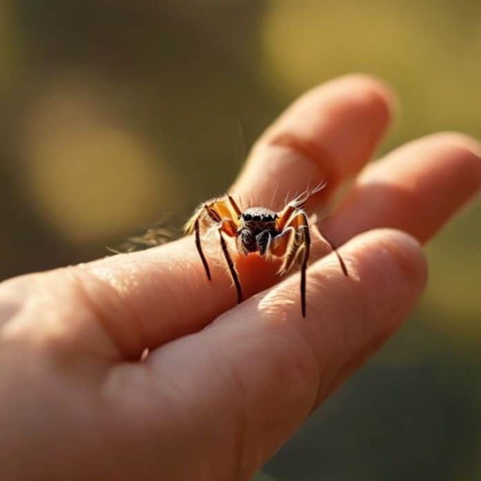 How to Handle a Jumping Spider Safely